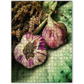 Cakapuzzle Pembe Sarımısak Ahşap 255 Parça Puzzle
