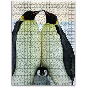 Cakapuzzle Penguen Ailesi 120 Parça Puzzle
