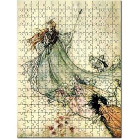 Cakapuzzle Peri Masalı Prenses Cüceler Mdf 120 Parça Puzzle