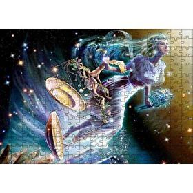 Cakapuzzle Perisi Terazi Burcu Görseli 120 Parça Ahşap Puzzle