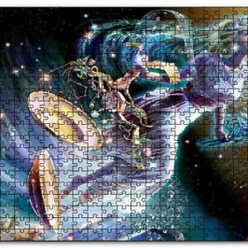 Cakapuzzle Perisi Terazi Burcu Görseli Mdf 500 Parça Puzzle