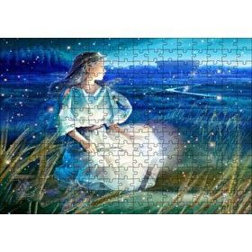 Cakapuzzle Perisi ve Buğday Başakları 120 Parça Ahşap Puzzle