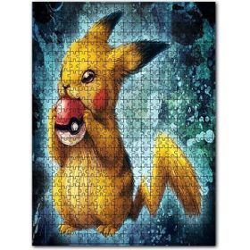 Cakapuzzle Pikachu Çizim 500 Parça Puzzle