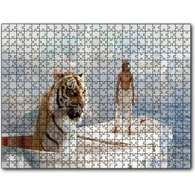 Cakapuzzle Pi'nin Yaşamı Sandalda Kader Arkadaşları 500 Parça Puzzle