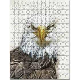 Cakapuzzle Pirizma Özellikli Sarı Gagalı Kartal Mdf 255 Parça Puzzle