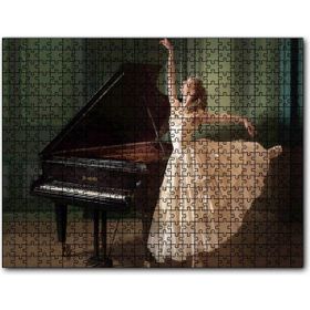 Cakapuzzle Piyano ve Balerin 1000 Parça Puzzle