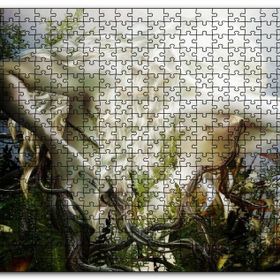 Cakapuzzle Platin Saçlı Mistik Kadın Mdf 120 Parça Puzzle