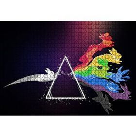 Cakapuzzle Pokemon Go Prizmatik Tavşanlar 120 Parça Ahşap Puzzle