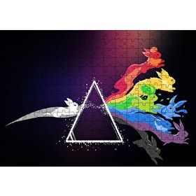 Cakapuzzle Pokemon Go Prizmatik Tavşanlar 120 Parça Ahşap Puzzle