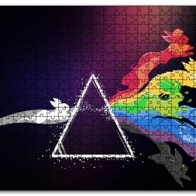 Cakapuzzle Pokemon Go Prizmatik Tavşanlar Mdf 1000 Parça Puzzle