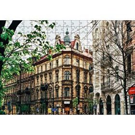 Cakapuzzle Polonya Krakov Şehir Manzarası 120 Parça Ahşap Puzzle