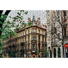 Cakapuzzle Polonya Krakov Şehir Manzarası 120 Parça Ahşap Puzzle