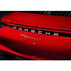 Cakapuzzle Porsche 911 Carrera Arka Yakın Plan Mdf 120 Parça Puzzle