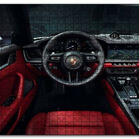Cakapuzzle Porsche 911 Carrera Cabrio İç Görünüş Mdf 500 Parça Puzzle