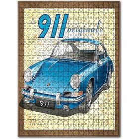 Cakapuzzle Porsche 911 Kılasik Modeli Görseli Ahşap 255 Parça Puzzle