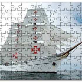 Cakapuzzle Portekiz Deniz Yelkenli Gemi Mdf 500 Parça Puzzle