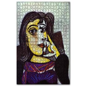 Cakapuzzle Portrait Of Dora Maar 1937 By Pablo Picasso Ahşap 255 Parça Puzzle
