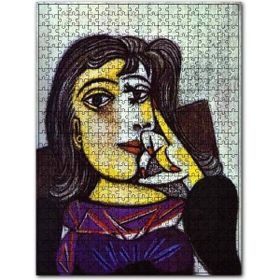 Cakapuzzle Portrait Of Dora Maar 1937 By Pablo Picasso Ahşap 255 Parça Puzzle