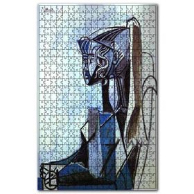Cakapuzzle Portrait Of Sylvette By Pablo Picasso Ahşap 1000 Parça Puzzle