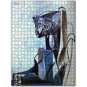 Cakapuzzle Portrait Of Sylvette By Pablo Picasso Ahşap 255 Parça Puzzle