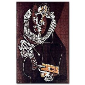 Cakapuzzle Portrait Painter After El Greco 1950 Picasso Ahşap 255 Parça Puzzle