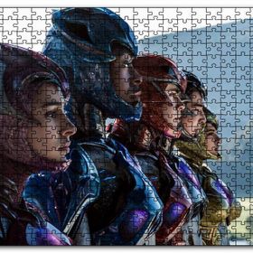 Cakapuzzle Power Rangers Hepsi Bir Arada Ahşap 500 Parça Puzzle