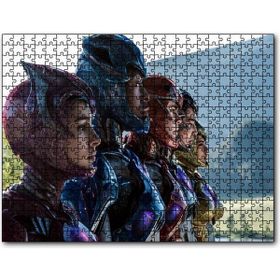 Cakapuzzle Power Rangers Hepsi Bir Arada Ahşap 500 Parça Puzzle