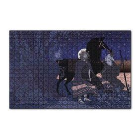 Cakapuzzle Prens Büyücü ve Siyah At 120 Parça Ahşap Puzzle
