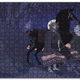 Cakapuzzle Prens Büyücü ve Siyah At Mdf 500 Parça Puzzle