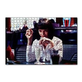 Cakapuzzle Pulp Fiction Ucuz Roman 1994 Film 120 Parça Ahşap Puzzle