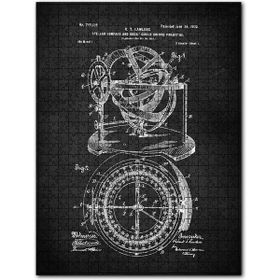 Cakapuzzle Pusula Patenti Görseli 500 Parça Puzzle