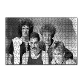 Cakapuzzle Queen Grup Üyeleri Siyah Beyaz 120 Parça Ahşap Puzzle