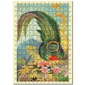 Cakapuzzle Quezal Kuş Görseli Mdf 1000 Parça Puzzle