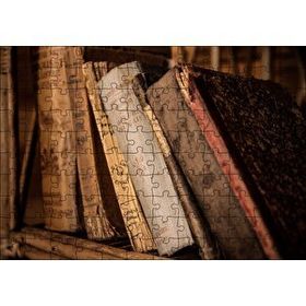 Cakapuzzle Rafta Eski Antika Kitaplar Mdf 120 Parça Puzzle