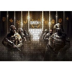 Cakapuzzle Rainbow 6 Siege Pro League Mdf 1000 Parça Puzzle