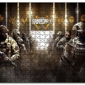 Cakapuzzle Rainbow 6 Siege Pro League Mdf 120 Parça Puzzle