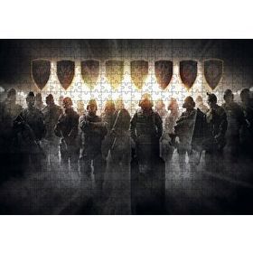 Cakapuzzle Rainbow Six Siege Pro League 120 Parça Ahşap Puzzle