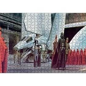 Cakapuzzle Ralph Mcquarrie Star Wars Mdf 500 Parça Puzzle
