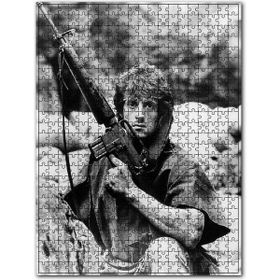 Cakapuzzle Rambo Mdf 120 Parça Puzzle