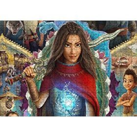 Cakapuzzle Raya and the Last Film Afişi 120 Parça Ahşap Puzzle