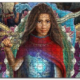 Cakapuzzle Raya And The Last Film Afişi Mdf 120 Parça Puzzle
