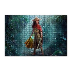 Cakapuzzle Raya ve Son Ejderha 120 Parça Ahşap Puzzle