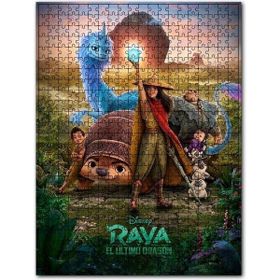 Cakapuzzle Raya ve Son Ejderha Mdf 500 Parça Puzzle