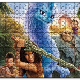 Cakapuzzle Raya ve Son Ejderha Savunmada Görseli Mdf 1000 Parça Puzzle