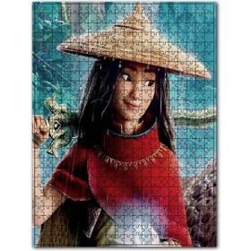 Cakapuzzle Raya ve Son Ejderha Sihir Görseli Ahşap 500 Parça Puzzle