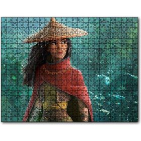 Cakapuzzle Raya ve Son Ejderha Yağmurda Görseli 255 Parça Puzzle