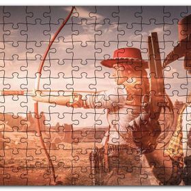 Cakapuzzle Red Dead Redemption Oyun Posteri Mdf 255 Parça Puzzle