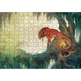 Cakapuzzle Red Xııı Final Fantasy Animasyon Orman Görseli Mdf 255 Parça Puzzle