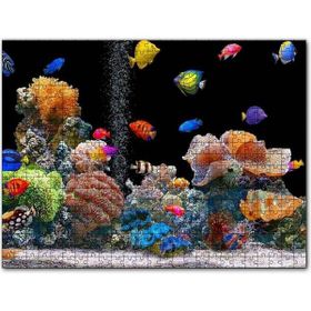 Cakapuzzle Rengarenk Deniz Akvaryumu Mdf 255 Parça Puzzle