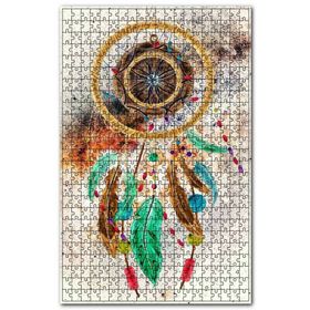 Cakapuzzle Rengarenk Düşkapanı Görseli Ahşap 255 Parça Puzzle